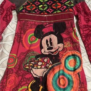 Colorful Desigual/Minnie Long Sleeve Dress